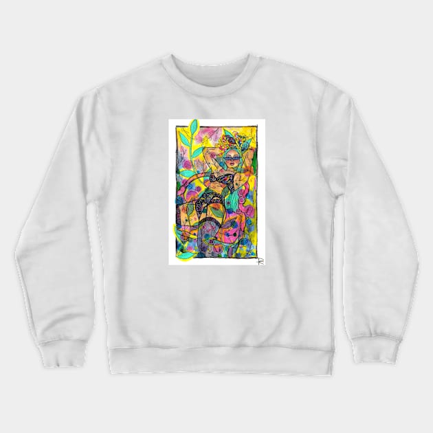 Tropical VII Crewneck Sweatshirt by roselinestephania